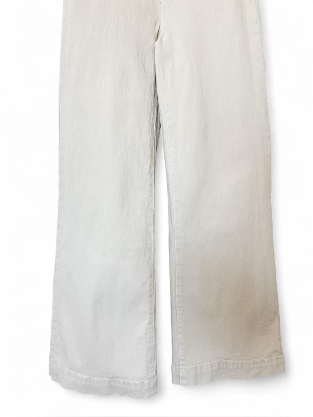 Rolla’s Sailor High-Rise Wide-Leg Jeans Light Beige Women’s - Size 27 - Picture 7 of 14